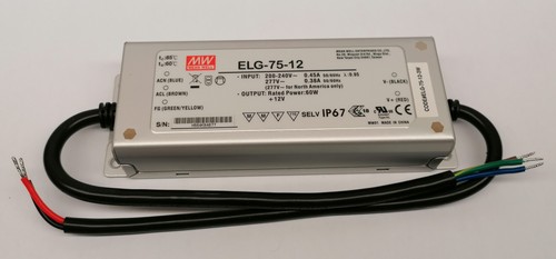 Mean well elg 3w - mean, elg-75-12-3w
