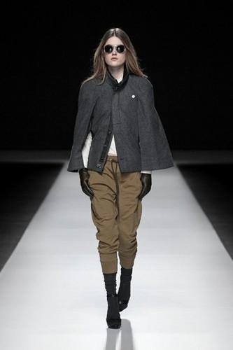 Giacca poncho militare - giacca, runway