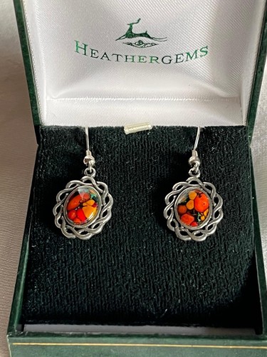 Heathergems orecchini pendenti
