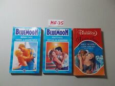 LOTTO 3 LIBRI BLUEMOON     CATLEY,COOMBS,EVANOVICH    (ROMANZI ROSA)