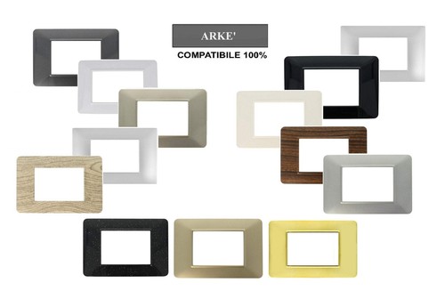 Placca basic stile social - stile,