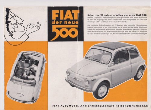 Fiat 500 1957 - fiat,