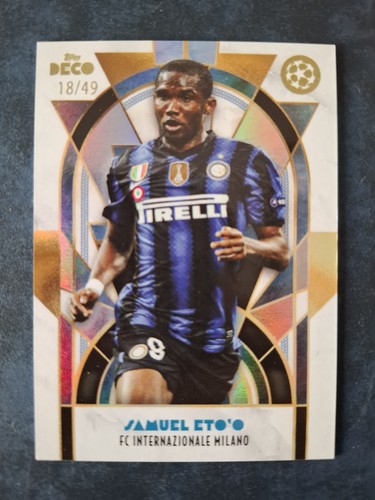 Samuel eto topps - samuel, deco
