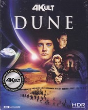 DUNE BLU RAY 4K + BLU RAY + CARD da Collezione David Lynch Nuovo Sigillat MX1180