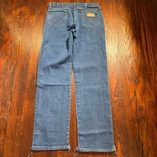 Wrangler Jeans Uomo 35x34 Blu