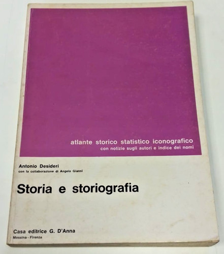 Storia storiografia - storia,