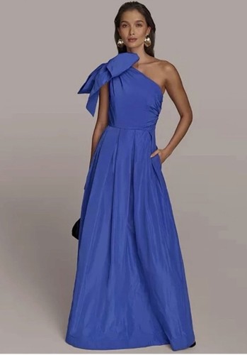 Abito monospalla donna karan - abito,