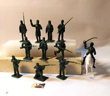 Soldatini Toy Soldiers Senza Marca Guerra Civile Americana plastica cm 5 #1