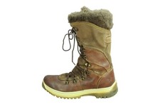 Stivali invernali Santana Canada Morella donna pelle marrone impermeabili taglia 7