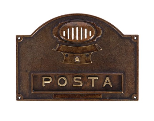 Buca lettere sportellino - , per