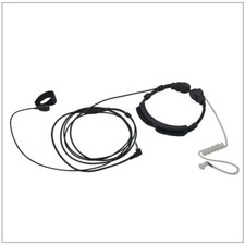 Auricolare microfono gola per