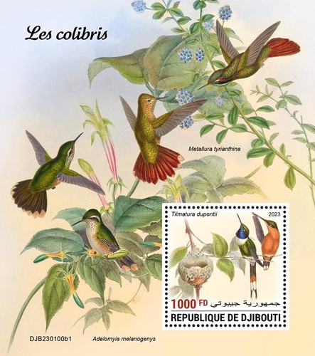 Francobolli colibrì colibri - francobolli,