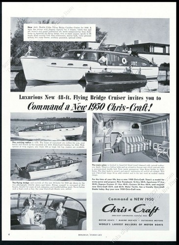 1950 chris craft flying - chris,