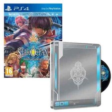 STAR OCEAN LIMITED EDITION STEELBOOK PS4 USATO GIOCO E COPERTINA ITA