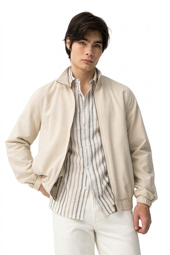 Giacca leggera beige - , uomo