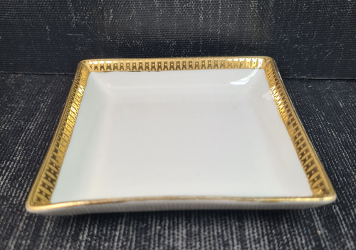 Limoges piattino quadrato - limoges,