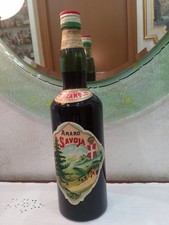 Amaro Savoia Cinzano Sigillo Repubblica S.Vittoria D'Alba etichetta Lit Rivolta 