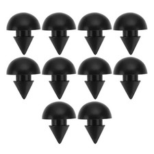 Paraurti in gomma 10pz nero