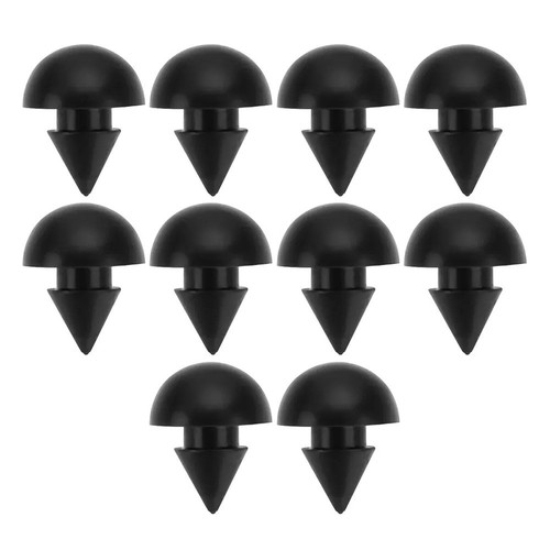 Paraurti gomma 10pz nero - 10pz,