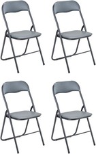 Set 4 Sedie Pieghevoli GREMIUM