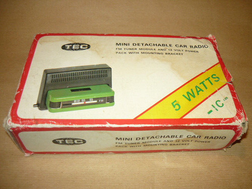 Autoradio tec mini - tec, radio
