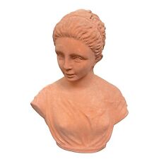 Busto Artemide di Gabi Terracotta Scultura Classica da Esterni o Interni H 30cm