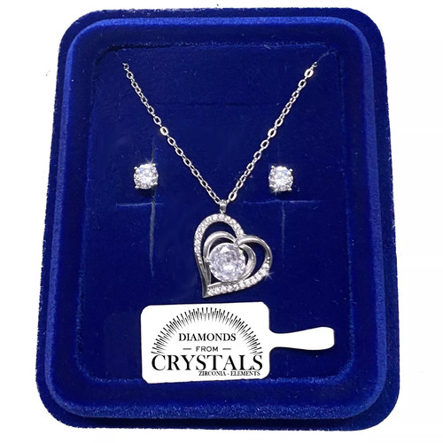 Collana cuore stilizzato - collana,