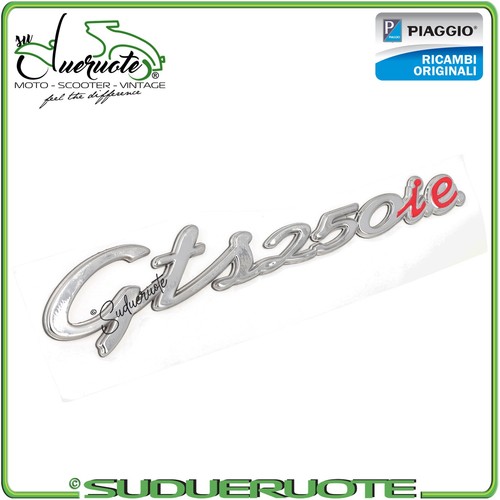 Targhetta laterale gts 250 - laterale,