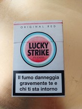 Pacchetto vuoto LUCKY STRIKE Red in cartone da 20 class sigarette da collezione