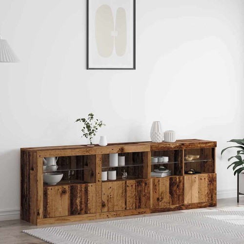 Madia led legno vecchio - led, 202