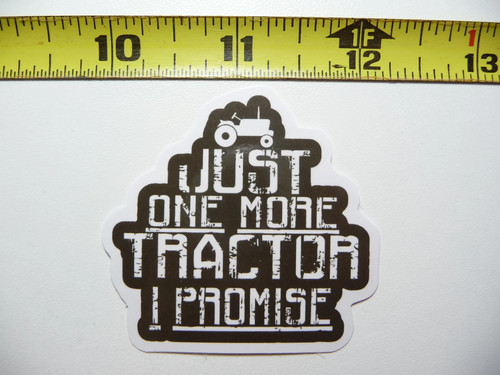 Just one more trattore - one,