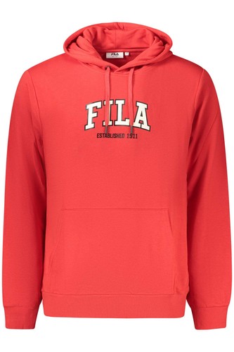 Felpa fila rosso fam1218 - rosso,