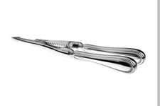 Pinza aragosta argento in