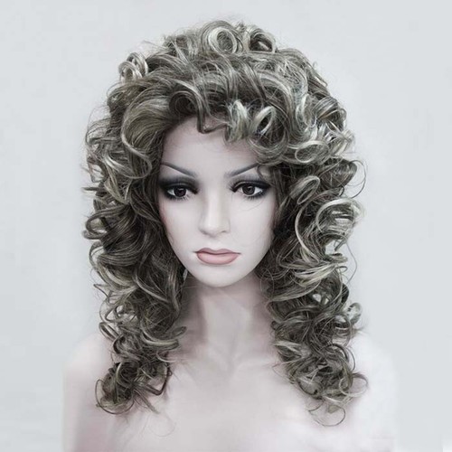 Parrucca donna ricci spirale - donna,