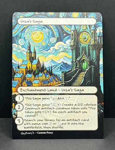 Mtg saga urza stile van - mtg,