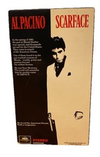 Scarface VHS 1983 2 Tape Set