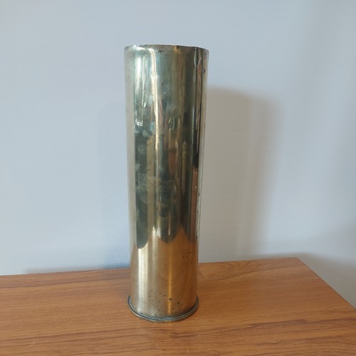 Trench art vase - art, 1942