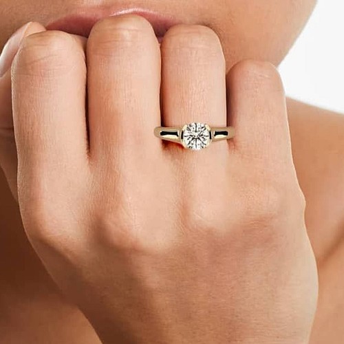 Anello diamante carato - 1,