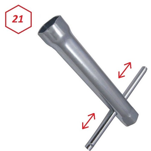 21mm chiave candela tubo - chiave,