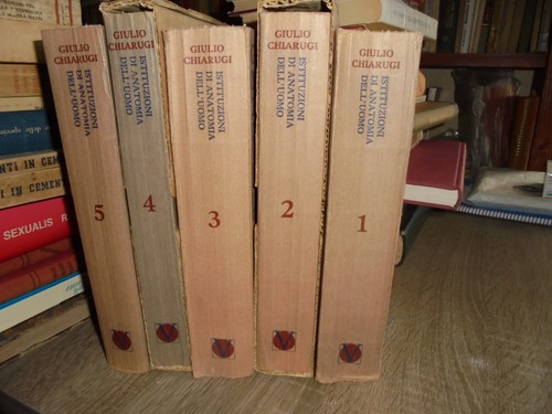 Chiarugi istituzioni di - chiarugi,