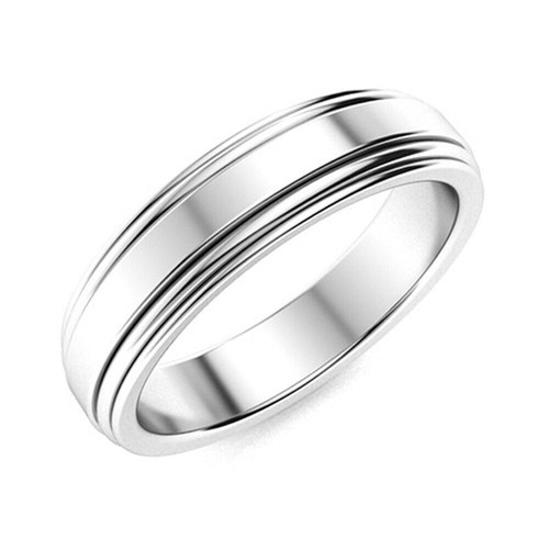 Anello uomo con marchio in - con,