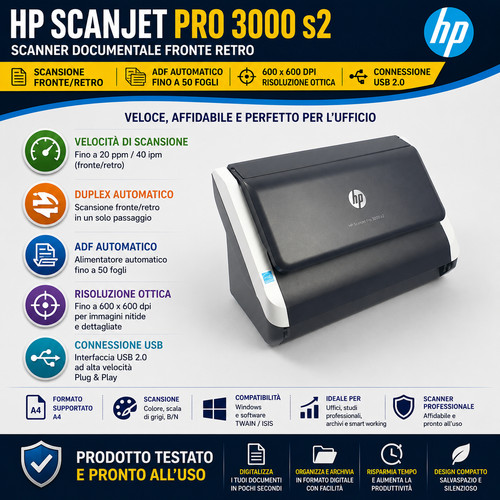 Scanjet pro 3000 - 3000, scanner