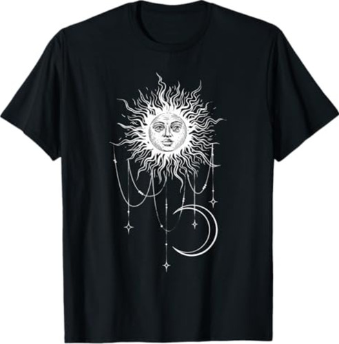 Celestial sun crescent moon - celestial,
