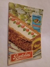 905) RICETTARIO BERTOLINI OMAGGIO VINTAGE 1983 LIEVITO MARIA ROSA RICETTE DOLCI