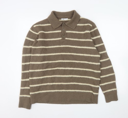 Maglione uomo zara marrone - maglione,