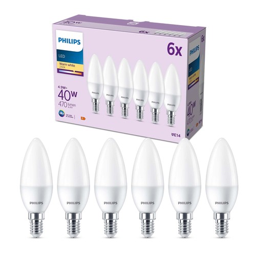 Philips led e14 candela - e14,