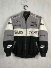 Giacca Mercedes-Benz McLaren Nascar F1 Team Racing ricamata