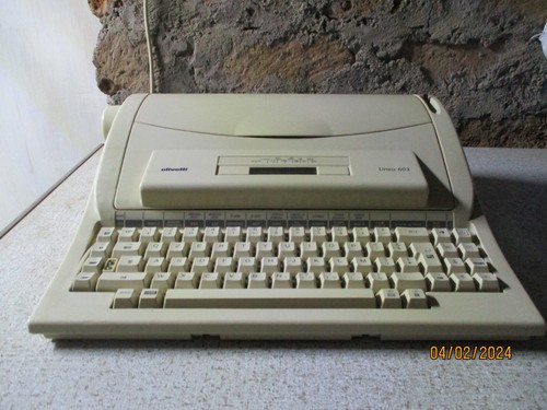 Macchina scrivere olivetti - macchina, da