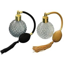 Strumento per il trucco delle bottiglie di cristallo vintage Pompa atomizzatore