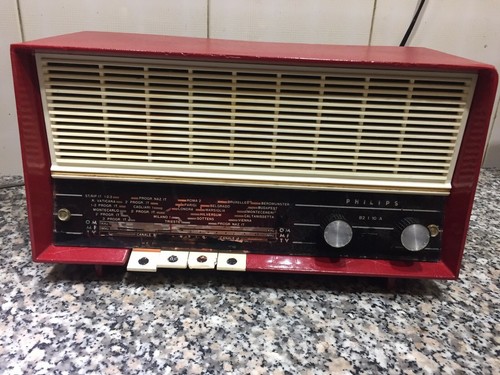 Radio valvolare philips - radio,